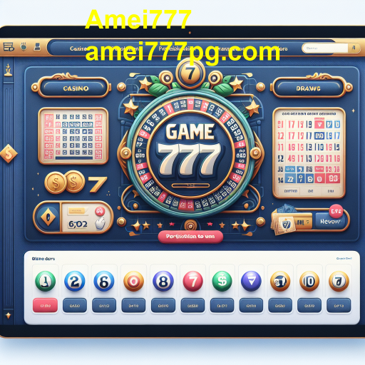 A Emoção da Loteria Online no Amei777